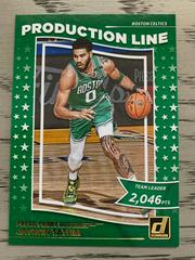 Jayson Tatum [Press Proof] #10 Basketball Cards 2022 Panini Donruss Production Line Prices