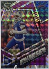 Stefon Diggs [Purple] #SS-SD Football Cards 2023 Panini Mosaic Swagger Prices