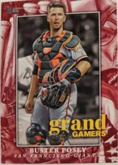 Buster Posey [Red] Baseball Cards 2024 Topps Grand Gamers Prices