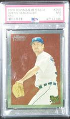 Justin Verlander [Foil] #250 Baseball Cards 2006 Bowman Heritage Prices