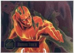 Human Torch #13 Marvel 1995 Flair Power Blast Prices