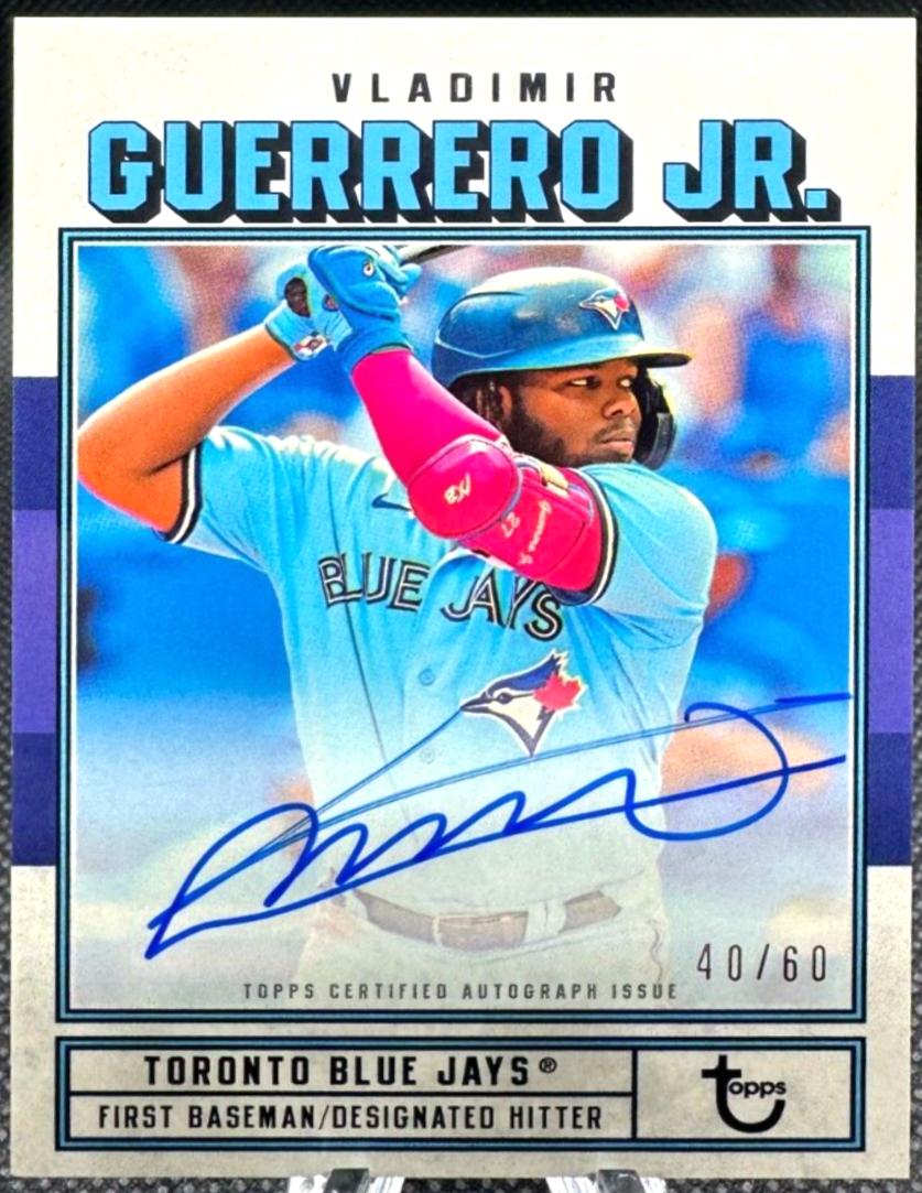 Vladimir Guerrero Jr. ACVGJ Prices 2022 Topps Brooklyn Collection