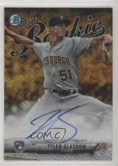 Tyler Glasnow [Chrome Orange Refractor] Baseball Cards 2017 Bowman Rookie Autographs Prices