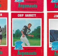 Chip Barrett #6 Football Cards 1971 O Pee Chee CFL Prices