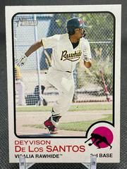 Deyvison De Los Santos #3 Baseball Cards 2022 Topps Heritage Minor League Prices