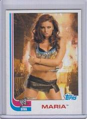 Maria Wrestling Cards 2007 Topps Heritage III WWE Prices