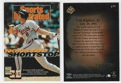 Cal Ripken Jr. [Extra Edition] #177 Baseball Cards 1997 Sports Illustrated Prices