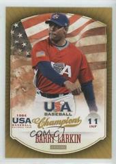 Barry Larkin Baseball Cards 2013 Panini USA Baseball Champions Prices