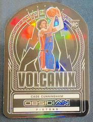 Cade Cunningham #2 Basketball Cards 2021 Panini Obsidian Volcanix Prices