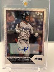 Emmanuel Rodriguez [Autograph Foilfractor] #PD-27 Baseball Cards 2023 Topps Pro Debut Prices