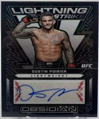 Dustin Poirier [Red] #OL-DPR Ufc Cards 2023 Panini Chronicles UFC Obsidian Lightning Strike Signatures Prices
