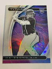 Ha Seong Kim [Holo] #4 Baseball Cards 2021 Panini Chronicles Titan Prices