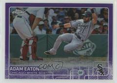 Adam Eaton [Purple Refractor] #95 Baseball Cards 2015 Topps Chrome Prices