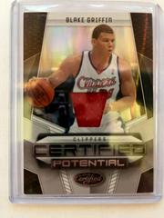 Blake Griffin Basketball Cards 2009 Panini Certified Potential Prices