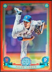 Jacob deGrom [Red] Baseball Cards 2019 Topps Gypsy Queen Chrome Prices