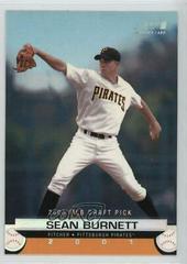 Sean Burnett #156 Baseball Cards 2001 Stadium Club Prices