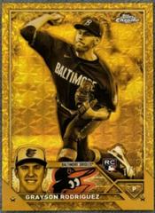 Grayson Rodriguez [Superfractor] #151 Baseball Cards 2023 Topps Gilded Collection Prices