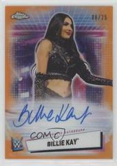 Billie Kay [Orange Refractor] Wrestling Cards 2021 Topps Chrome WWE Autographs Prices