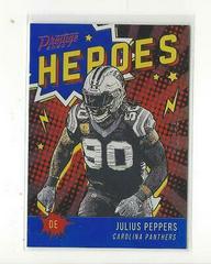 Julius Peppers [Xtra Points Blue] #15 Football Cards 2020 Panini Prestige Heroes Prices