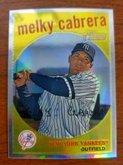 Melky Cabrera [Refractor] #C139 Baseball Cards 2008 Topps Heritage Chrome Prices