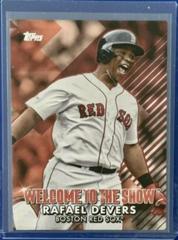 Rafael Devers [Red] Baseball Cards 2022 Topps Welcome to the Show Prices