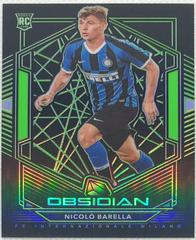 Nicolo Barella #115 Soccer Cards 2019 Panini Obsidian Prices