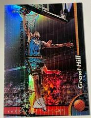 Grant Hill [Refractor w/ Coating] Basketball Cards 1998 Finest Prices