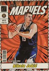 Nikola Jokic #1 Basketball Cards 2023 Panini Donruss Net Marvels Prices