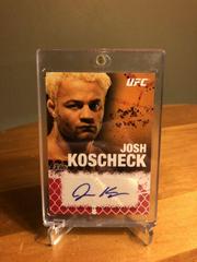 Josh Koscheck [Red] Ufc Cards 2010 Topps UFC Autographs Prices