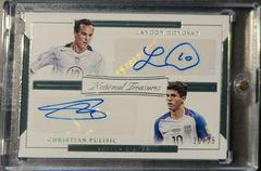 Christian Pulisic Soccer Cards 2018 Panini National Treasures Prices