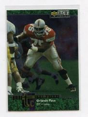 Orlando Pace #TC4 Football Cards 1997 Collector's Choice Turf Champions Prices