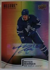 Mitch Marner [Full Autograph] Hockey Cards 2021 Upper Deck Allure Rainbow Prices