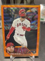 Jared Walsh [Orange Wave] Baseball Cards 2023 Topps Chrome Prices