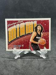 Jaime Jaquez Jr. [Winter] #2 Basketball Cards 2023 Panini Hoops Rookie Greetings Prices
