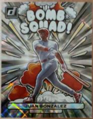 Juan Gonzalez [Silver] #BS7 Baseball Cards 2023 Panini Donruss Bomb Squad Prices