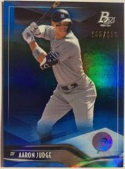 Aaron Judge [Blue] #85 Baseball Cards 2021 Bowman Platinum Prices
