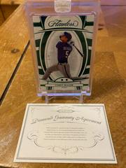 Corey Seager [Emerald] Baseball Cards 2022 Panini Flawless Prices
