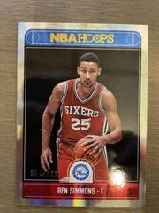 Ben Simmons [Silver] #2 Basketball Cards 2017 Panini Hoops Prices