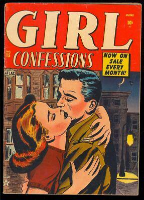 Girl Confessions #15 (1952) Comic Books Girl Confessions