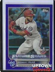 Keibert Ruiz [Blue Foil] Baseball Cards 2022 Topps Opening Day Prices