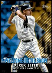 Derek Jeter [5x7 Gold] #WTTS-49 Baseball Cards 2022 Topps Welcome to the Show Prices