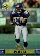 Randy Moss #60 Football Cards 2000 Bowman Reserve Prices