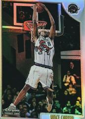Vince Carter [Refractor] Basketball Cards 1998 Topps Chrome Prices