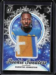 Quentin Johnston #HS-QJO Football Cards 2023 Panini Donruss Rookie Holiday Sweater Prices