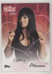 Aksana #2 Wrestling Cards 2012 Topps WWE Divas Class Of Prices