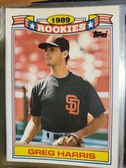 Greg Harris #13 Baseball Cards 1990 Topps Prices