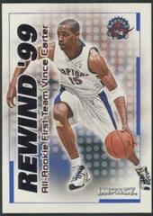 Vince Carter Basketball Cards 1999 SkyBox Impact Rewind '99 Prices