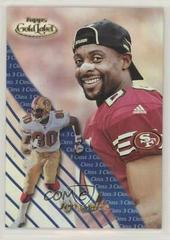 Jerry Rice [Class 3] #13 Football Cards 2000 Topps Gold Label Prices