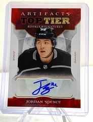 Jordan Spence Hockey Cards 2022 Upper Deck Artifacts Top Tier Rookie Signatures Prices