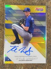 Kyle Wright [Gold Refractor] #B17-KW Baseball Cards 2017 Bowman's Best of Autograph Prices